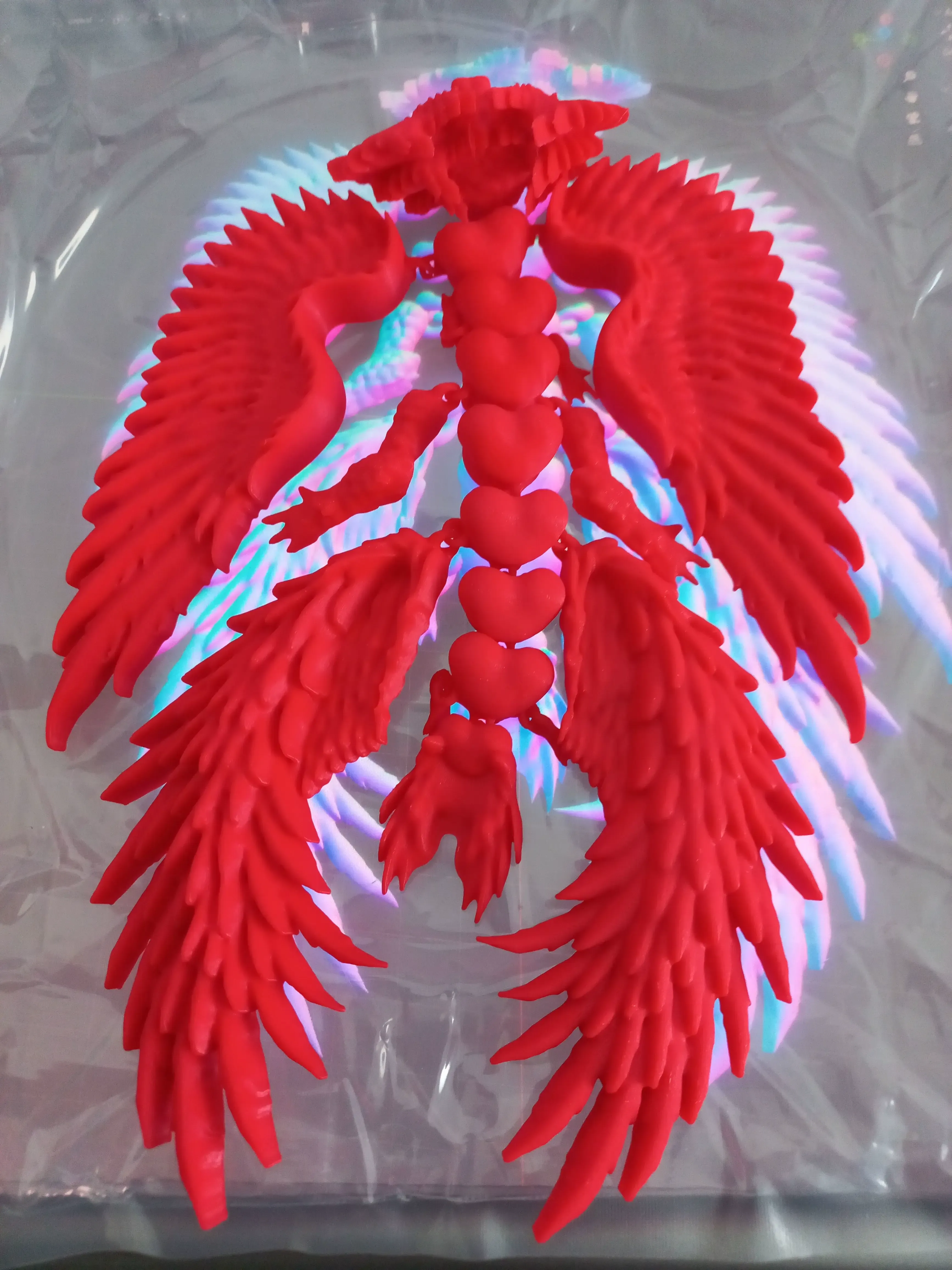 Flexi Cupid Love Dragon EASY TO PRINT with no supports