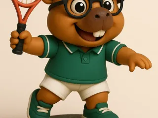 capivara tênis / coleção esportes / capybara