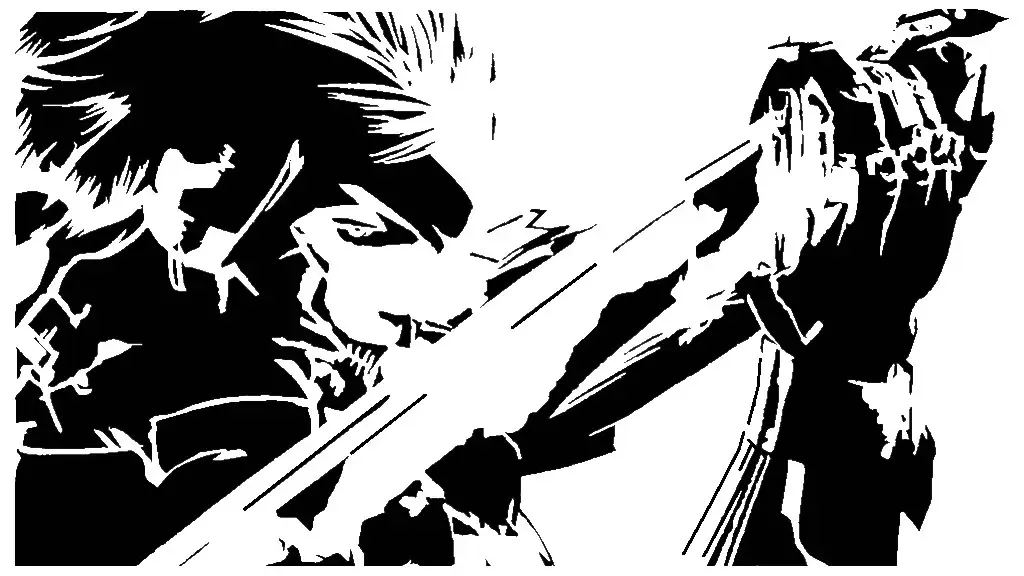 Plantilla MGS Raiden