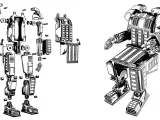Articuled Dieselpunk robot-6