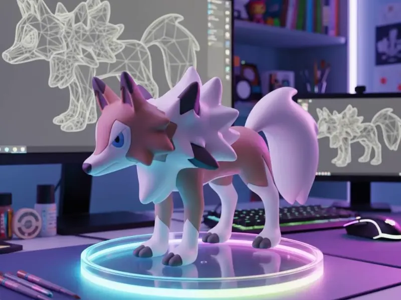 Pokemon lycanroc