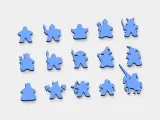 15 Meeple Standardized - Board Game Miniature Collection-1