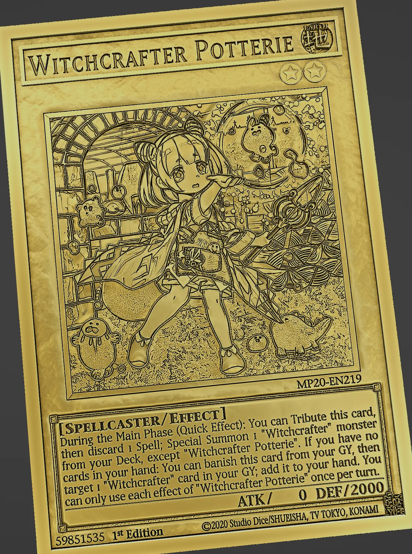 witchcrafter potterie - yugioh