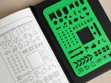 Geometric Template Ruler – Professional Marking Stencil-6