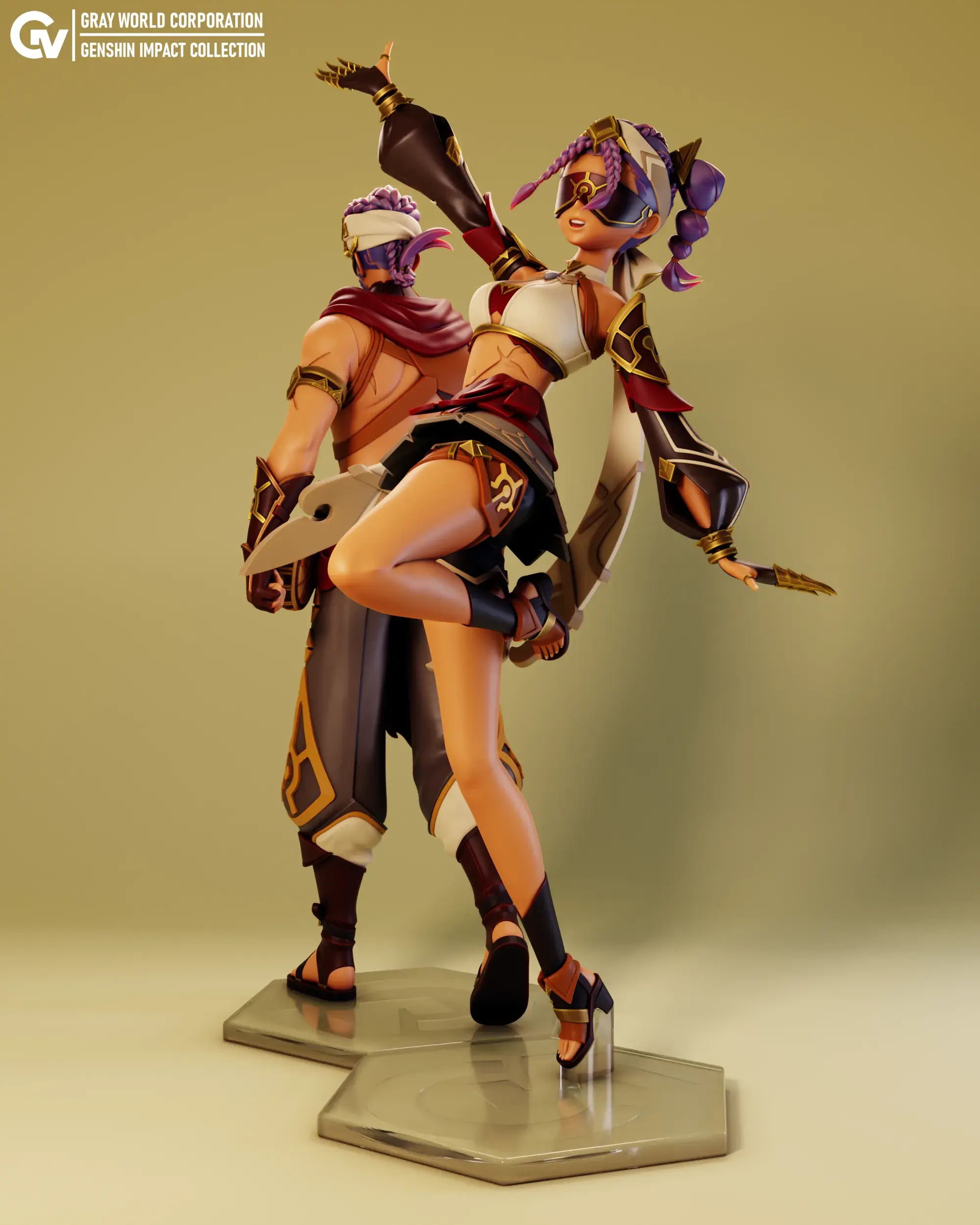 Jeht et Jebrael | Genshin Impact