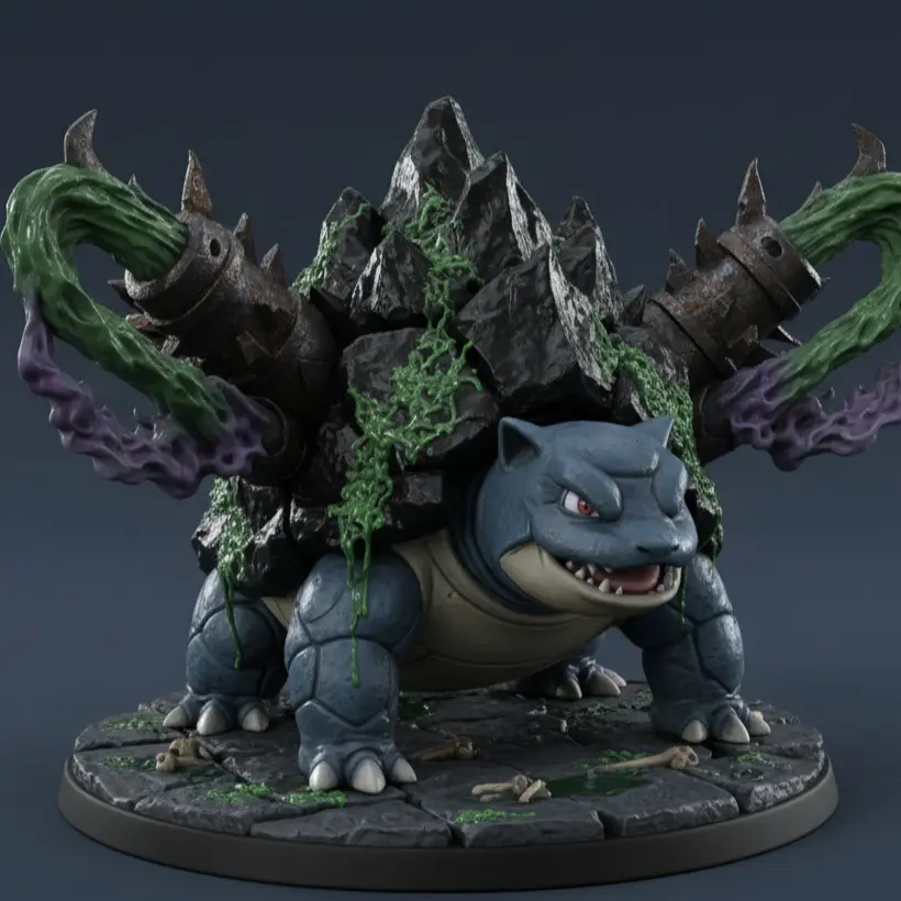 Blastoise dnd miniature