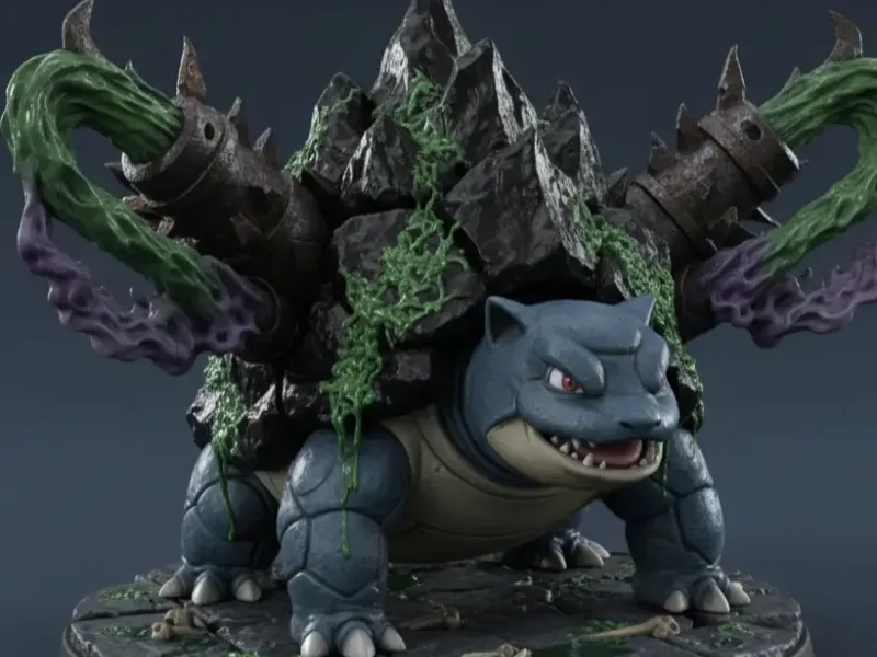 Blastoise dnd miniature