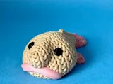 Knitted Blob Fish-1