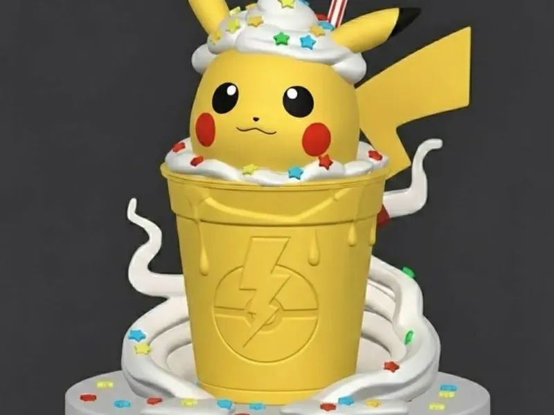Pikachu Milkshake