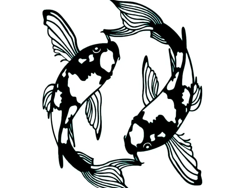 Koi Fish Wall Art