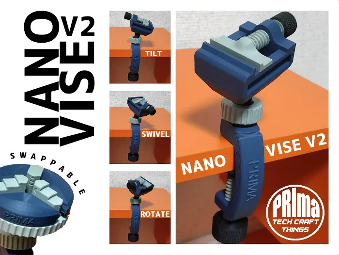 Nano Vise (V2) by PRIma