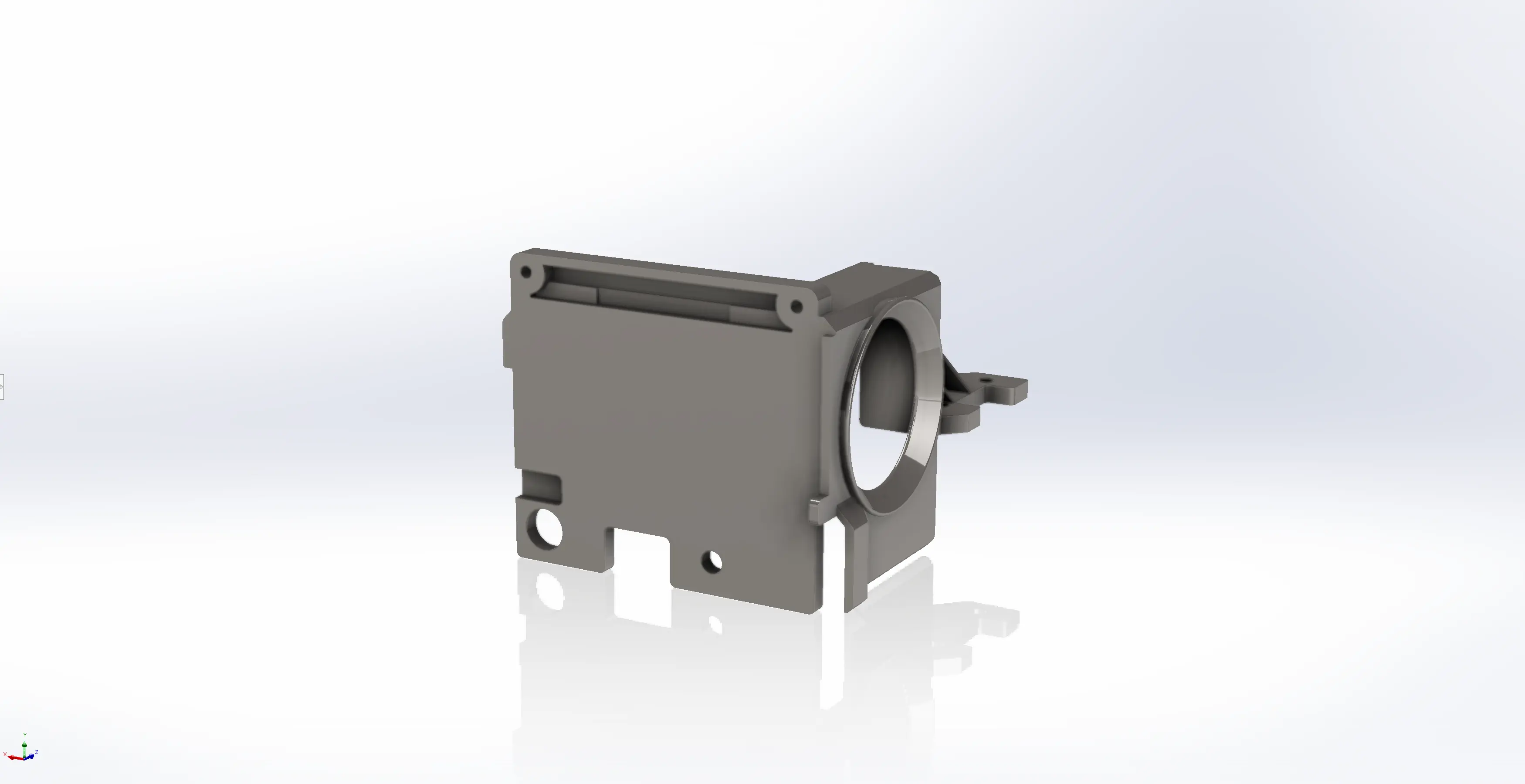 Sprite Extruder plastic cover and CR-Touch mount