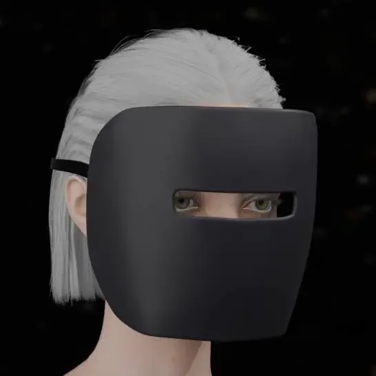 Minimalist Visor Mask