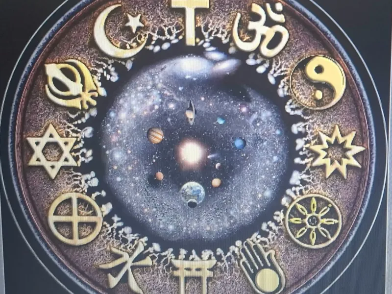 Religion Coexist in the Universe Artwork