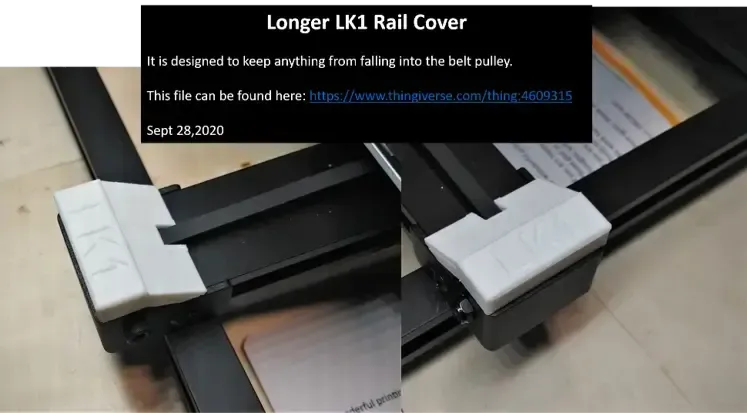 Longer LK1 Front Rail Cover