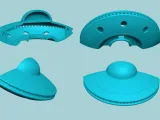 Alien UFO Wall Light Spaceship - Creative STL-7