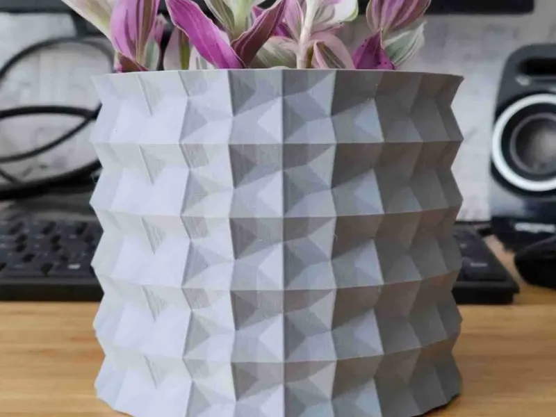 Traditionele Origami bloempot en plantenbak voor je planten