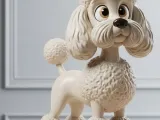 Poodle coleção Cartoon -1