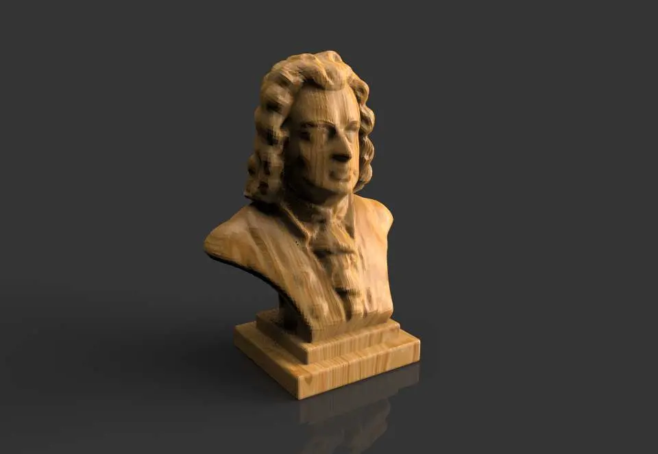 Ludwig van Beethoven e Johann Sebastian Bach BUST