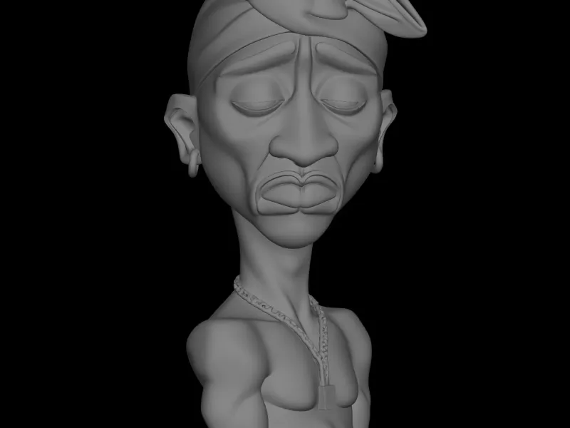 Tupac bust