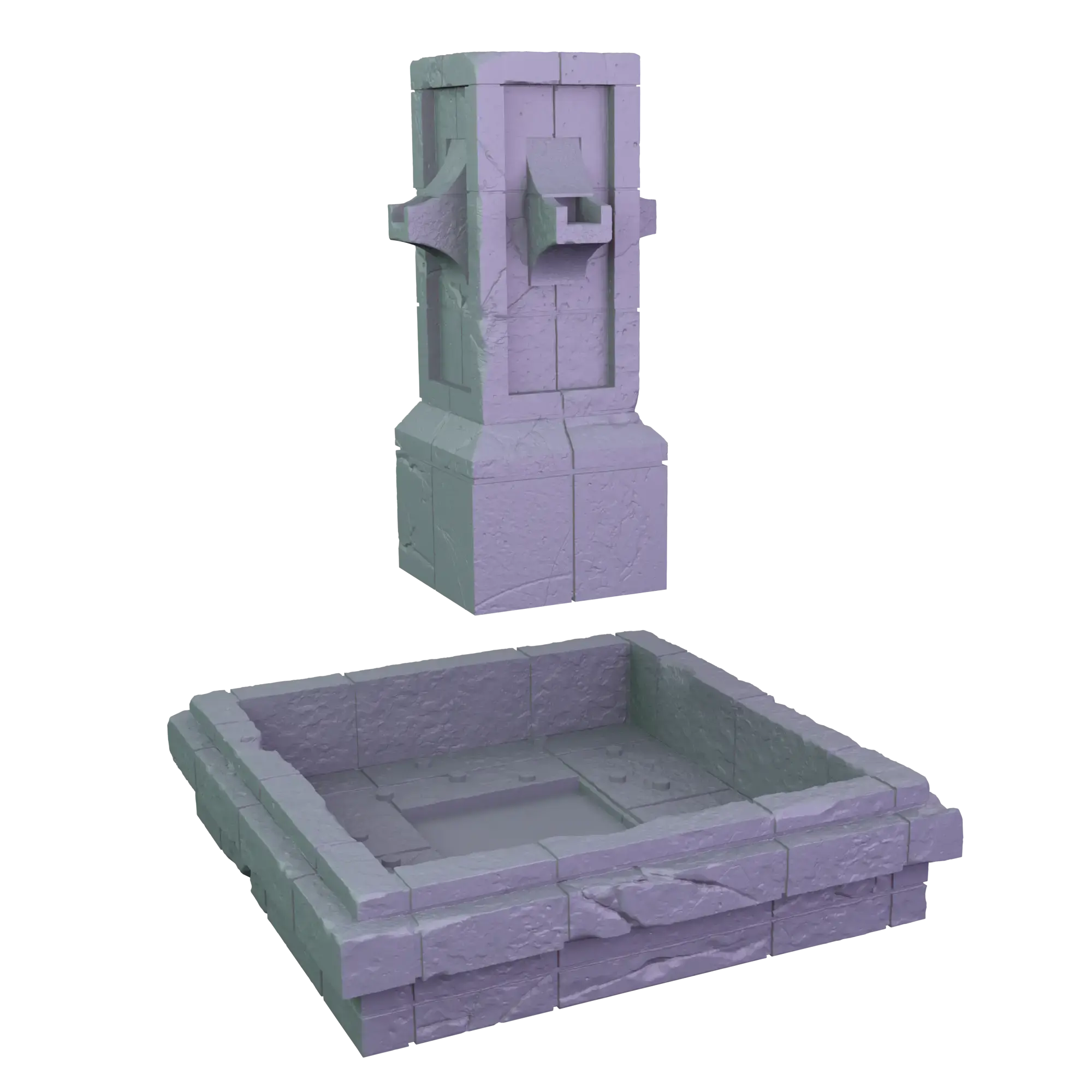 Town fountain