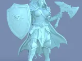 Medieval Warrior D & D-0