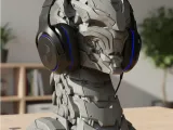 Dragon Headphone Stand | High Detail Gaming Setup-0
