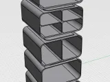 Modular Stackable Desk Organizer / Pen Holder System-4