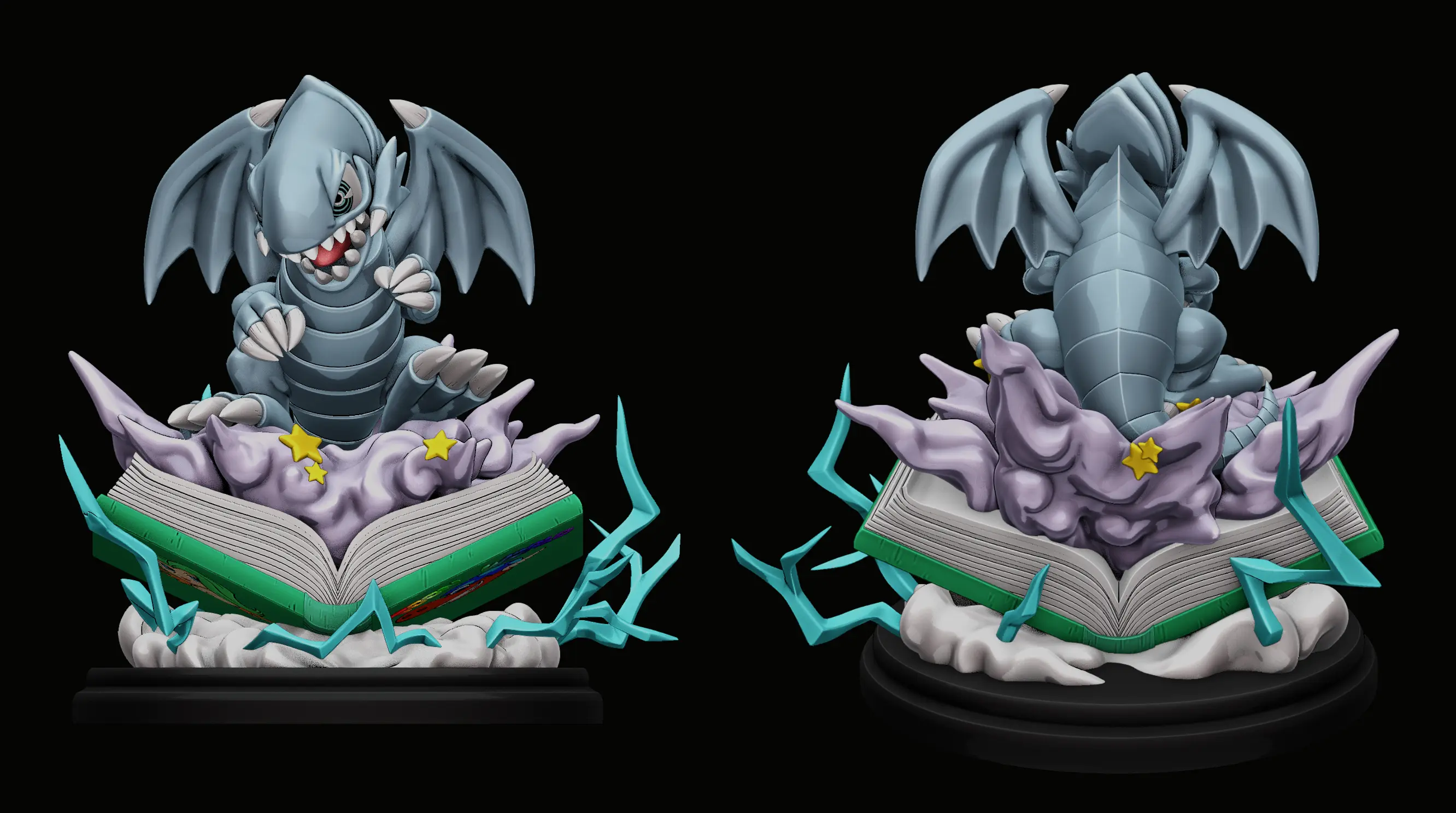 drago toon occhi blu - yugioh