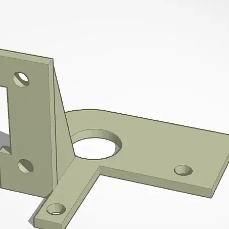 ender 3 CR touch holder 