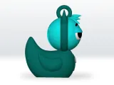 New Sprunki Duck STL file 3D Model Character Obj, Sprunki-4