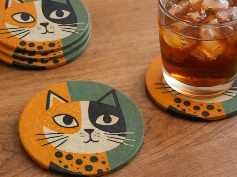 Cat Coaster