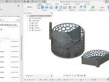 Office organizer with additional sectors on thread-8