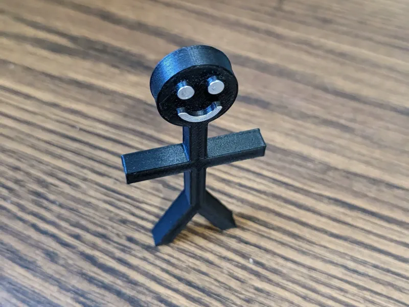 TPU Stickfigure - طبعة اختبارية من مادة TPU و PLA مطبوعات DR3D