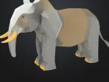 Poly elephant to make ppl ooo-0