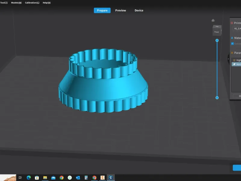 BISCUIT CUTTING MOLD