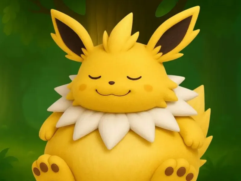 pokemon jolteon chubby