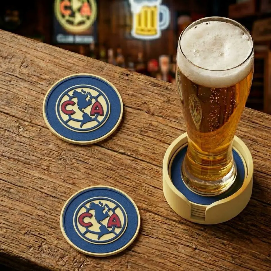 AMERICA DE MEXICO COASTERS AND HOLDER