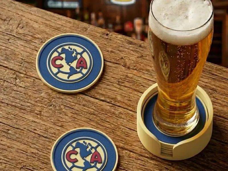 AMERICA DE MEXICO COASTERS AND HOLDER