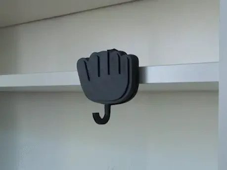 Middelvinger Sleutelhanger