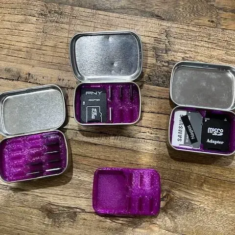 Altoid Smalls SD-Card trays