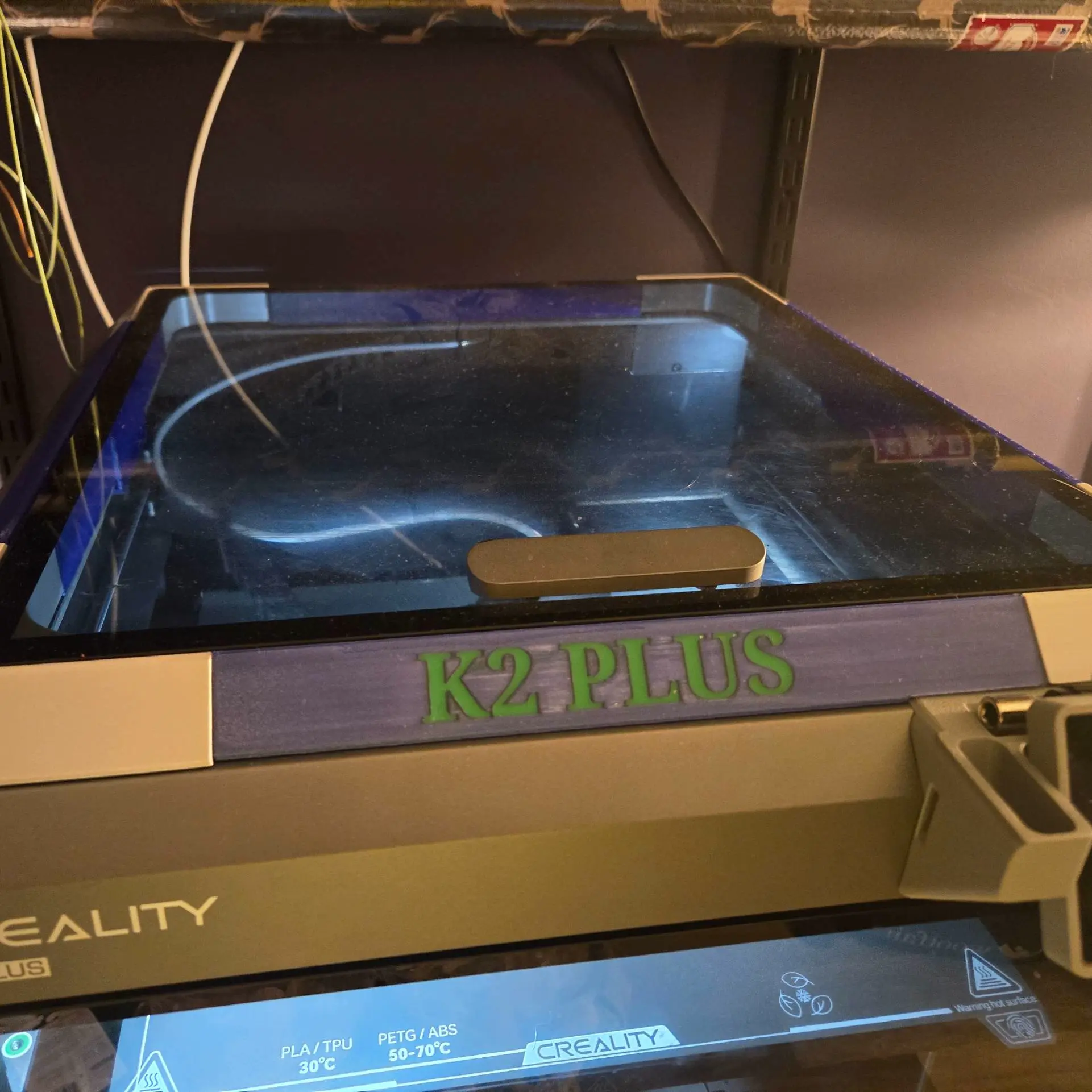 K2 Plus Riser File Led Light 3D Printer Files | 3MF File | K2 Plus Riser. Fits great with tool ...