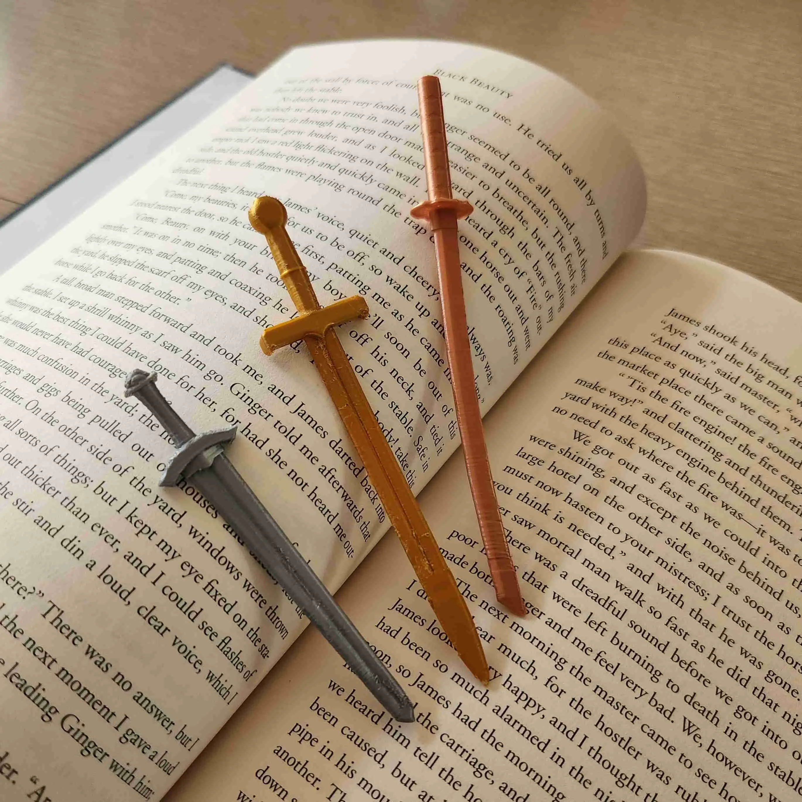 Sword Bookmarks