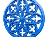 Gothic round windows 2-3