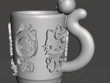 hello kitty cup-1