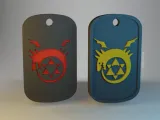 Ouroboros dogtag Fullmetal Alchemist-1