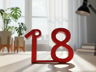 18 keychain