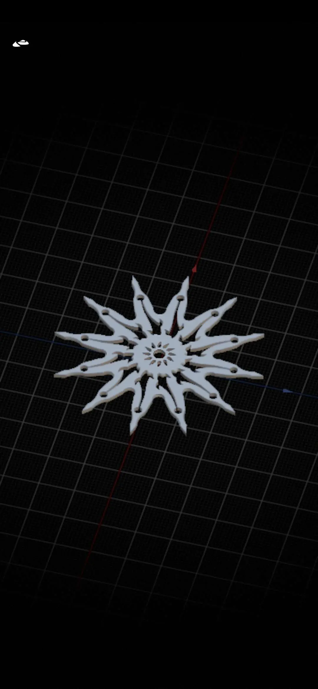 tribal snowflake