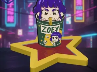 Huntrix Zoey souvenir