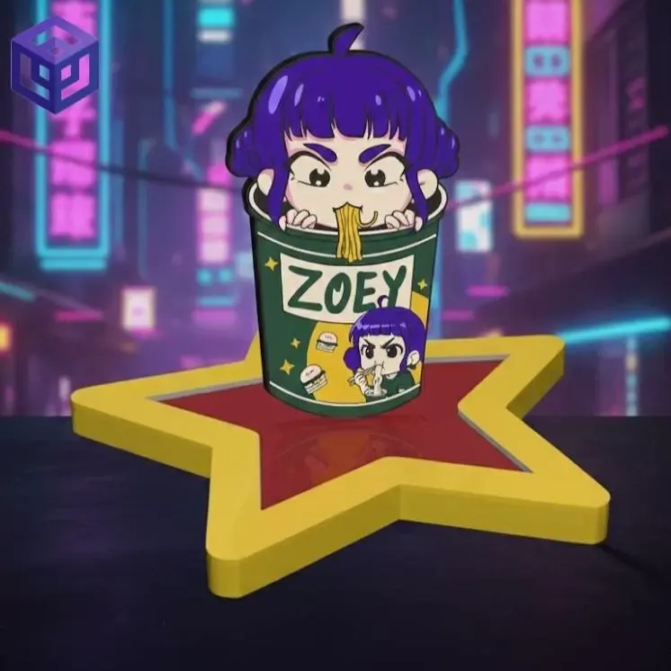 Huntrix Zoey souvenir